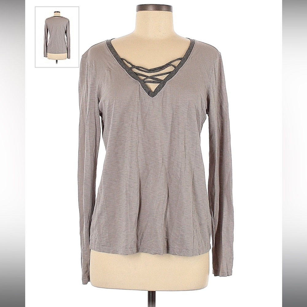 Michael Stars One Size Grey Long Sleeve